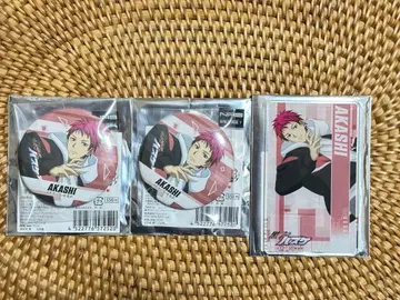 쿠로코의 농구 파쿠르 ver. 아카시 세이쥬로 캔뱃지 3개 세트