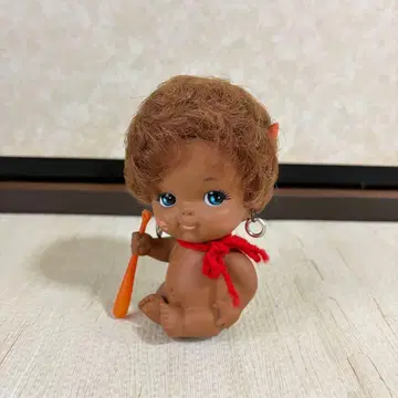 소프트 비닐 인형 쇼와 레트로 카미나리 오니노코 쿠론보 빈티지 인형