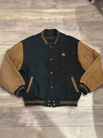 swingstar 가죽 바시티 자켓 새상품급