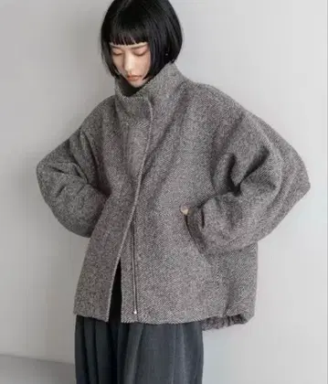 LOWRYSFARM 울리 테크 스탠드 블루종 그레이 이번 시즌 신상