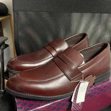 패트릭 콕스 다크 브라운 가죽 로퍼 27.5cm