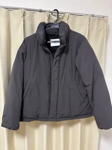 URBAN RESEARCH DOORS 블랙 다운 자켓