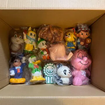 쇼와 레트로 소프트 비닐 은행 저금통 묶음 판매