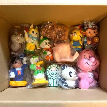 쇼와 레트로 소프트 비닐 은행 저금통 묶음 판매