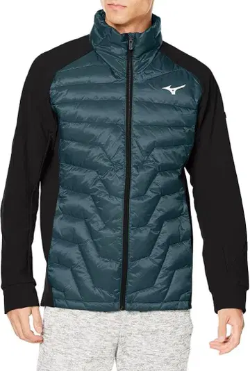 미즈노 테크필 하이브리드 자켓 팬츠 카키 L 사이즈