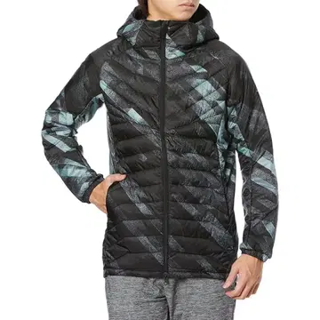 미즈노 테크필 코트 32MEA536 남성용 블랙 L 사이즈