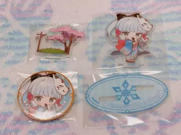 원신 스이파라 아크릴 스탠드 캔뱃지 카미사토 아야카