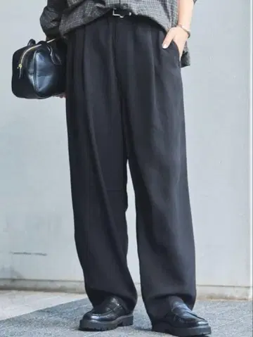 [ 새상품 ] 프레임워크 턱 배럴 팬츠 38