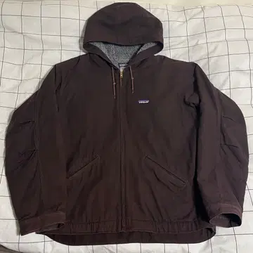 patagonia 라인드 캔버스 후디