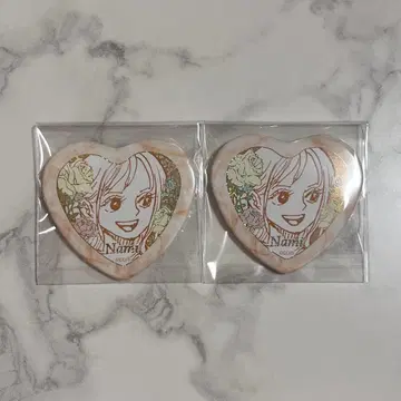 ONE PIECE 하트 캔뱃지 나미 1