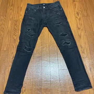 AZUL 블랙 스키니 데님 S