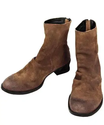 NOID. 키프스무스 ZIP 드레이프 부츠