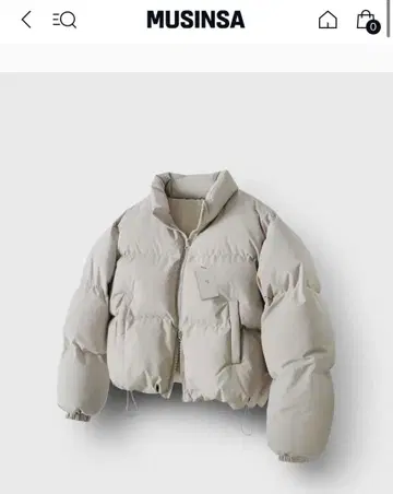 MUSINSA 다운 자켓