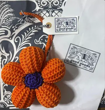 goodgoods 태국 오렌지 꽃 플라워 무카이 코지 snowman .