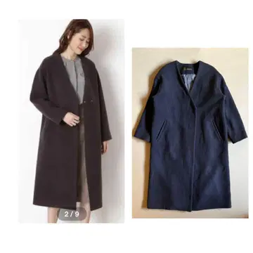 NATURAL BEAUTY BASIC MANTECO 롱 코트