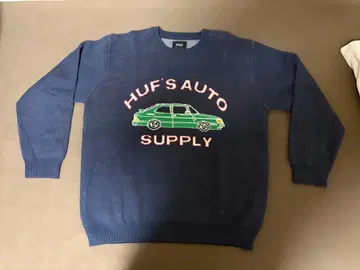 HUF HUF'S AUTO SUPPLY 스웨터 XL 네이비