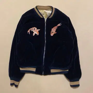 초레어 드님 스카잔 벨로아 새틴 잉어 호랑이 OSAKA 자수