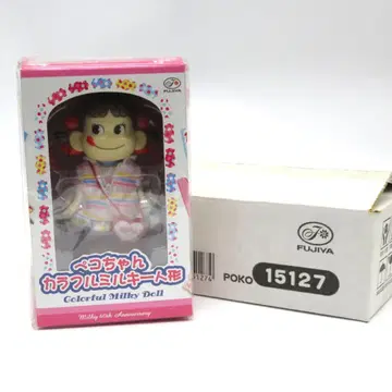 후지야 60주년 기념 페코짱 컬러풀 밀키 인형 피규어