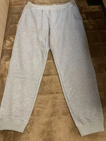 유니클로 남성용 보아 스웨트 팬츠 XL 그레이