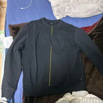 ARMANI EXCHANGE 블랙 맨투맨 L