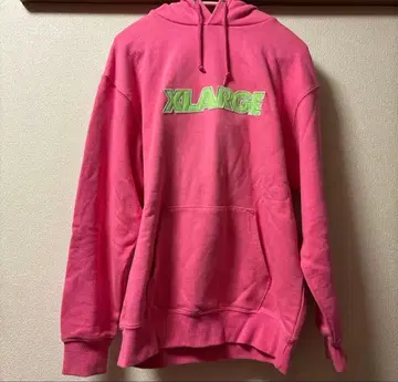 XLARGE 핑크 후드티 M 사이즈