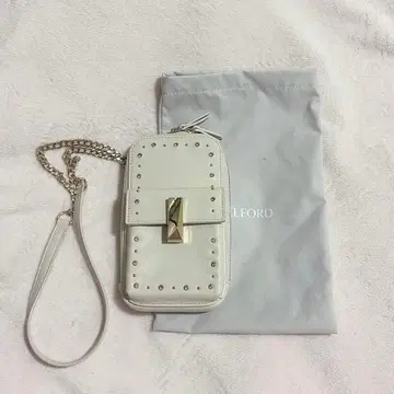 CELFORD 셀포드 비쥬 스터드 멀티 숄더 아이보리