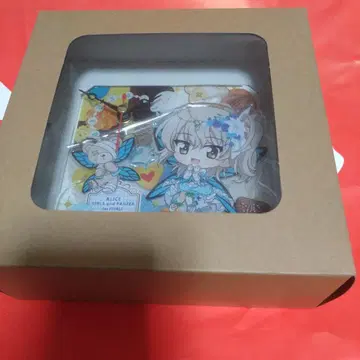 걸즈 앤 판처 푸치 초코 미니 아크릴 탁상 시계