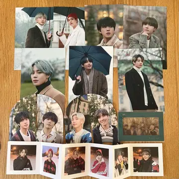 BTS 윈파케 사진 2020 WINTER PACKAGE 포토 카드
