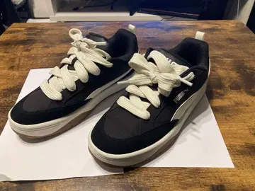 PUMA 스니커즈 블랙/화이트