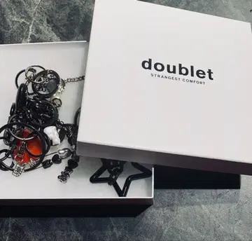 새상품급 doublet 더블렛 25AW KEY CHAIN BLACK
