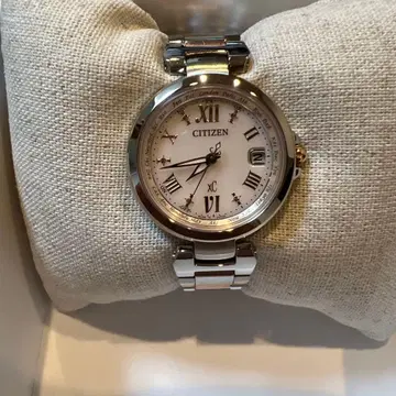 CITIZEN XC 손목시계 화이트 다이얼