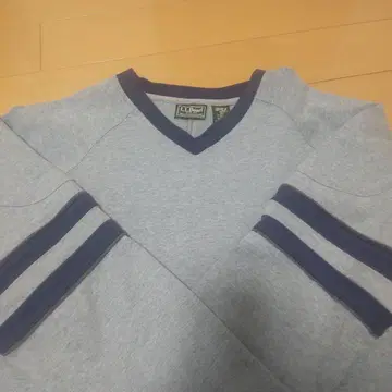 [초레어 빈티지] L.L.Bean 그레이 V넥 트레이닝복