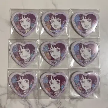 ONE PIECE 하트 캔뱃지 로빈 2