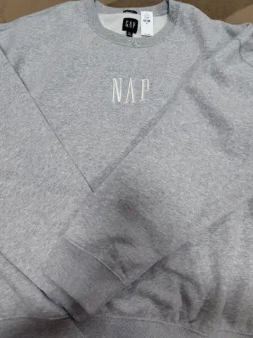 GAP 그레이 NAP 자수 XL 트레이닝복