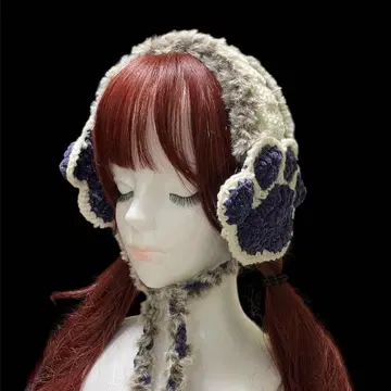 이어머프 핸드메이드 귀마개 니트