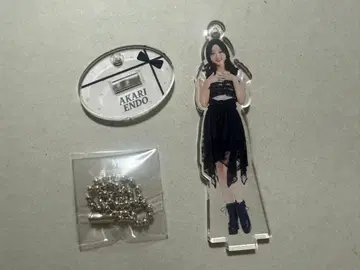 엔도 아카리 하로프로 2026 미니 아크릴 스탠드 키링