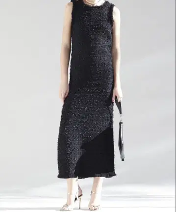 새상품 THIRD MAGAZINE 사드매거진 트위드 원피스