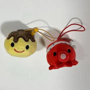 오사카 한정판 타코야키 타코짱 나카요시 마스코트 스트랩