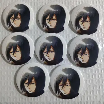 진격의 거인 위트 스튜디오 SUISAI 캔뱃지 미카사 8개