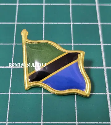 박람회 탄자니아관 핀 배지 핀 배지 탄자니아 파빌리온