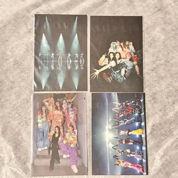 XG 엑시비션 엽서 전원 A B C D