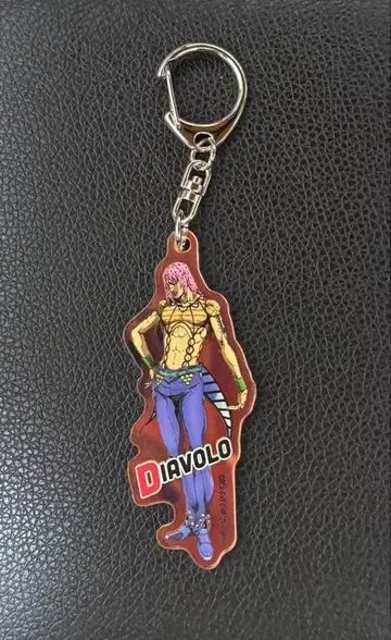 죠죠의 기묘한 모험 황금의 바람 오로라 아크릴 키링 디아볼로