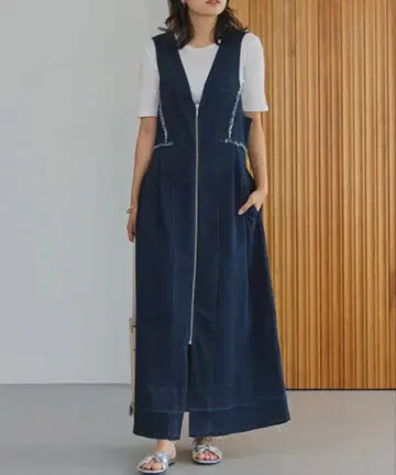 LAVEANGE 2WAY 데님 원피스 라비앙제