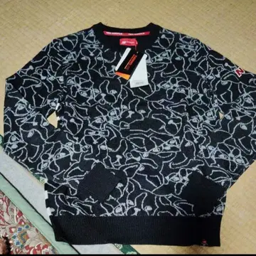 뉴발란스 골프 보스턴 테리어 스웨터 사이즈 2