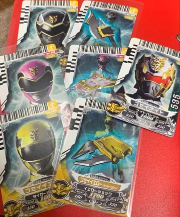 천장전대 고세이저 극중 카드 프롭 세트 다이스오