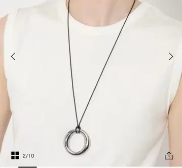 새상품급 유나이티드 애로우즈 실버 목걸이