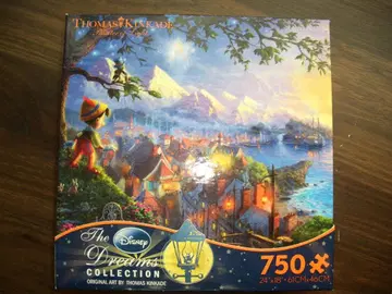 직소 퍼즐 피노키오 750 토마스 킨케이드 레어 디즈니