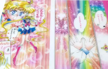 [새상품] 세일러문 카페 런천 매트 츠키노 우사기 변신