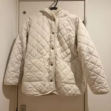 사만사 모스모스 퀼팅 보아 블루종 리버서블