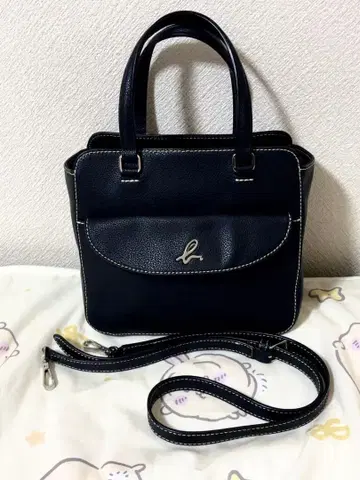 애니에스베 Agnes b 숄더백 핸드 2way 검정 블랙